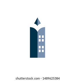 Pen City Logo
concept combination Pen + City
look simple and unique design