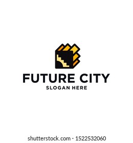 Pen City Logo Design, Future Science Design, Modern and Creative Pen Logo
