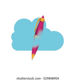 Pen and cloud computing design