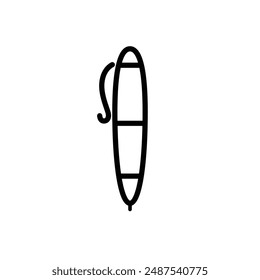 pen computer mouse cursor, click pen pointer outline style