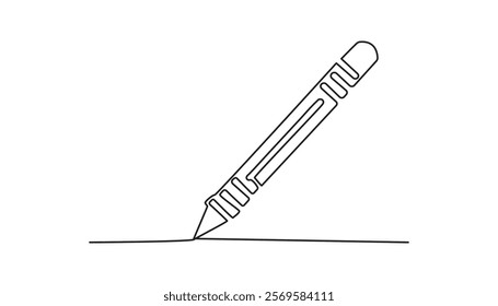 pen continuous one line drawing