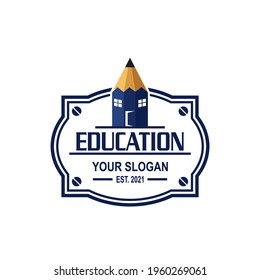 pen door vector , education logo 