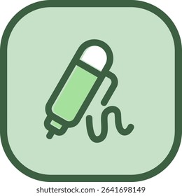 Pen draw Line vector Icon Design