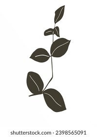 La flor de dibujo ahorra el marco verde documentos