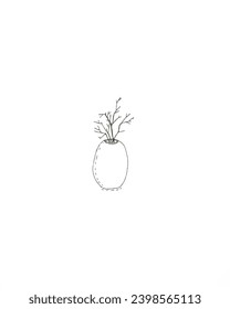 Pen drawing flower save frame green documents rose