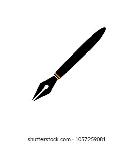 Pen drawing icon logo