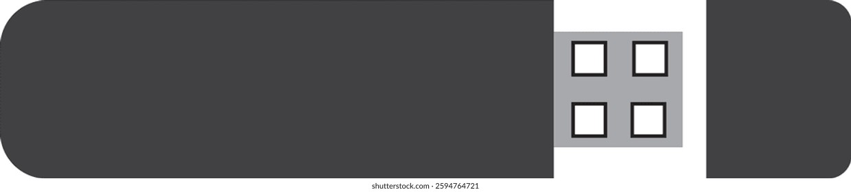 Pen drive Design | Vector Art
