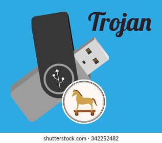 pen drive design, vector illustration eps10 graphic 