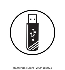 USB-Stick mit praktischem USB-Stick.