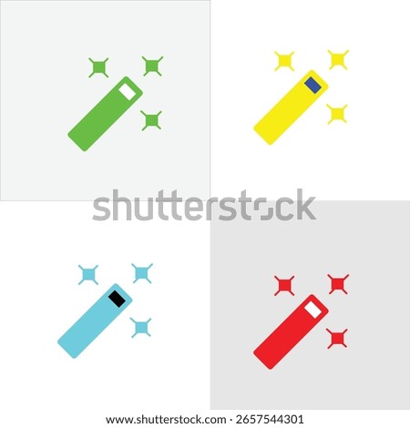 pen drive icon design for space 