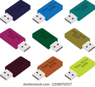 pen drive vector desing, pen drive Icon design, pen drive file 