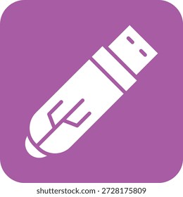 Pen drive Vector Icon Design Illustration