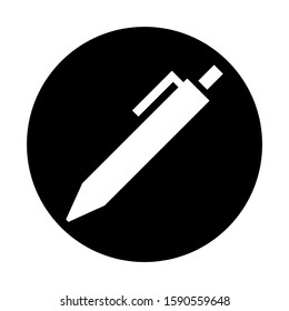 pen edit icon isolated sign symbol vector illustration - high quality black style vector icons
