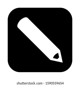 pen edit icon isolated sign symbol vector illustration - high quality black style vector icons
