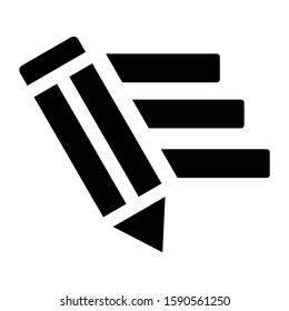 pen edit icon isolated sign symbol vector illustration - high quality black style vector icons
