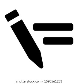 pen edit icon isolated sign symbol vector illustration - high quality black style vector icons
