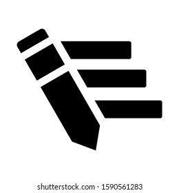 pen edit icon isolated sign symbol vector illustration - high quality black style vector icons
