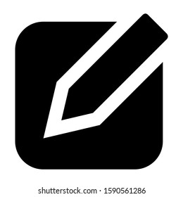 pen edit icon isolated sign symbol vector illustration - high quality black style vector icons
