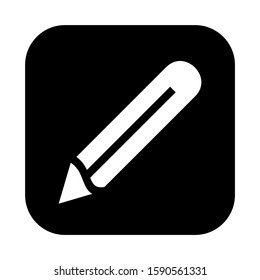 pen edit icon isolated sign symbol vector illustration - high quality black style vector icons
