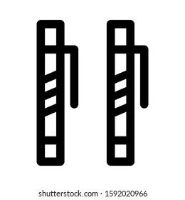 pen edit icon isolated sign symbol vector illustration - high quality black style vector icons
