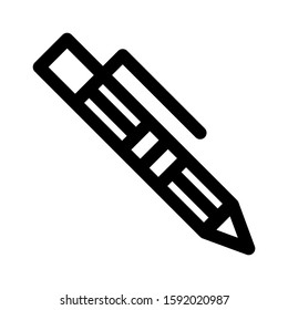 pen edit icon isolated sign symbol vector illustration - high quality black style vector icons
