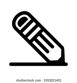 pen edit icon isolated sign symbol vector illustration - high quality black style vector icons
