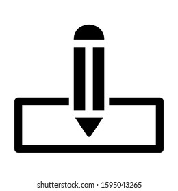 pen edit icon isolated sign symbol vector illustration - high quality black style vector icons
