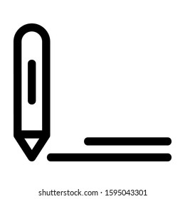pen edit icon isolated sign symbol vector illustration - high quality black style vector icons
