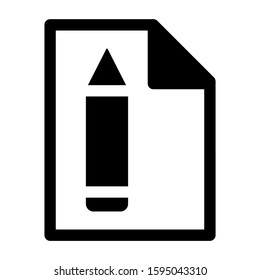 pen edit icon isolated sign symbol vector illustration - high quality black style vector icons
