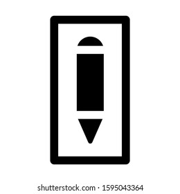 pen edit icon isolated sign symbol vector illustration - high quality black style vector icons
