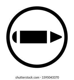 pen edit icon isolated sign symbol vector illustration - high quality black style vector icons
