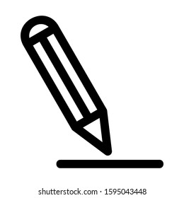 pen edit icon isolated sign symbol vector illustration - high quality black style vector icons
