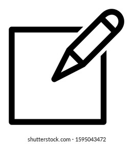 pen edit icon isolated sign symbol vector illustration - high quality black style vector icons
