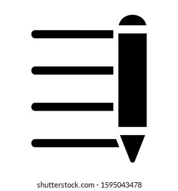 pen edit icon isolated sign symbol vector illustration - high quality black style vector icons
