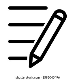 pen edit icon isolated sign symbol vector illustration - high quality black style vector icons
