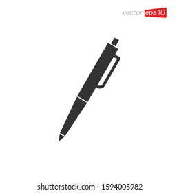 Pen Education Icon Design Vector
