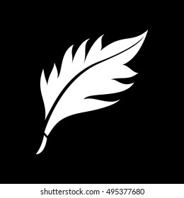 pen feather icon
