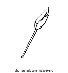 pen feather tool write supply sketch