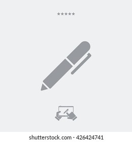 Pen - Flat vector icon