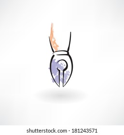 pen grunge icon