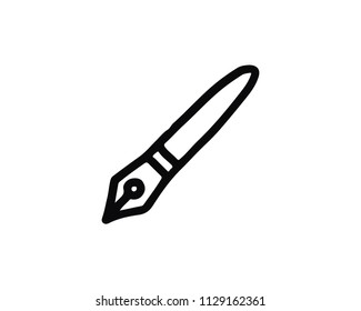 pen hand drawn icon , designed for web and app