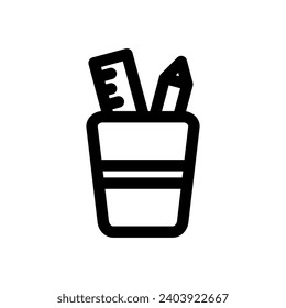  Pen Holder icon design template