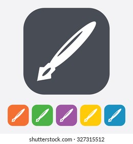 Pen icon. 