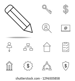 pen icon. business icons universal set for web and mobile