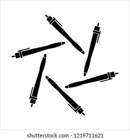 Pen Icon, Creative Design Vector Art Illustration