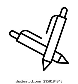 Pen icon design for personal commercial use