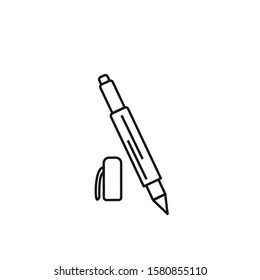 Pen icon design template EPS 10