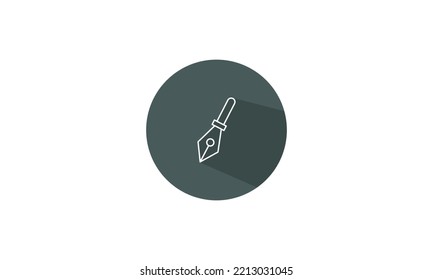 Pen icon design template illustration vector