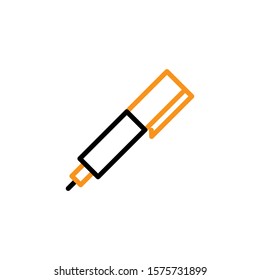 pen icon design template trendy