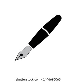 pen icon design template vector